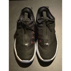 Nike Running Shoes Mens 8 Black White Mesh Slip On Zipper Sneakers CD5079-001